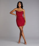 Tanya Rhinestone Corset Mini Dress