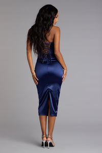 the christy midi dress Christy Floral A Line Midi Dress