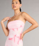 Hilary Tropical Floral Bead Mini Dress
