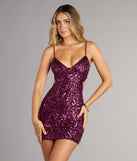 Style your seasonal looks with the Julieta Sequin Open Back Mini Dress, a trend-right, fall dress designed for any plan on your calendar with new and unqiue details.