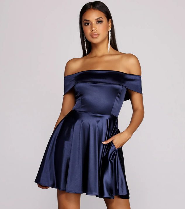 Jess Off The Shoulder Dress