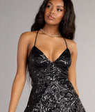 Style your seasonal looks with the Julianne Sequin Lace-Up Skater Dress, a trend-right, fall dress designed for any plan on your calendar with new and unqiue details.