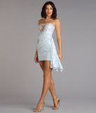 Preston Lace Heart Cutout Mini Dress