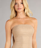 Ada Rhinestone Open Back Mini Dress