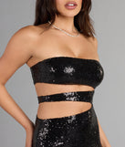 Style your seasonal looks with the Ailany Sequin Cutout Mini Dress, a trend-right, fall dress designed for any plan on your calendar with new and unqiue details.