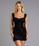 Juliette Velvet Bodycon Mini Dress