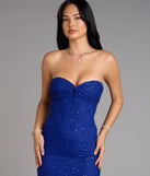 Juliette Strapless Beaded Mini Dress