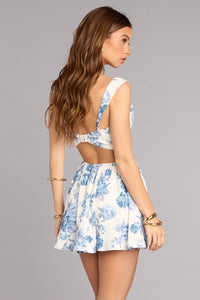 brighter side light green floral satin jacquard mini dress cassie_majinski on LTK