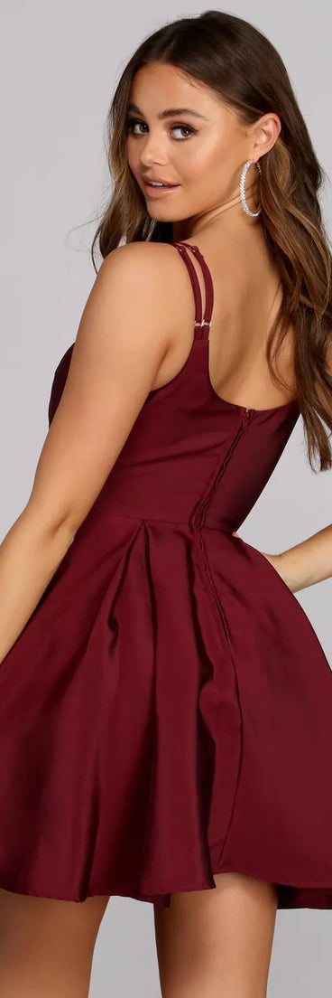 Jana Rhinestone Party Dress