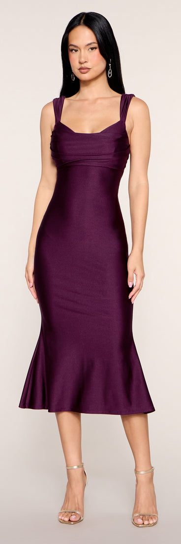 Maelis Sweetheart Mermaid Midi Formal Dress