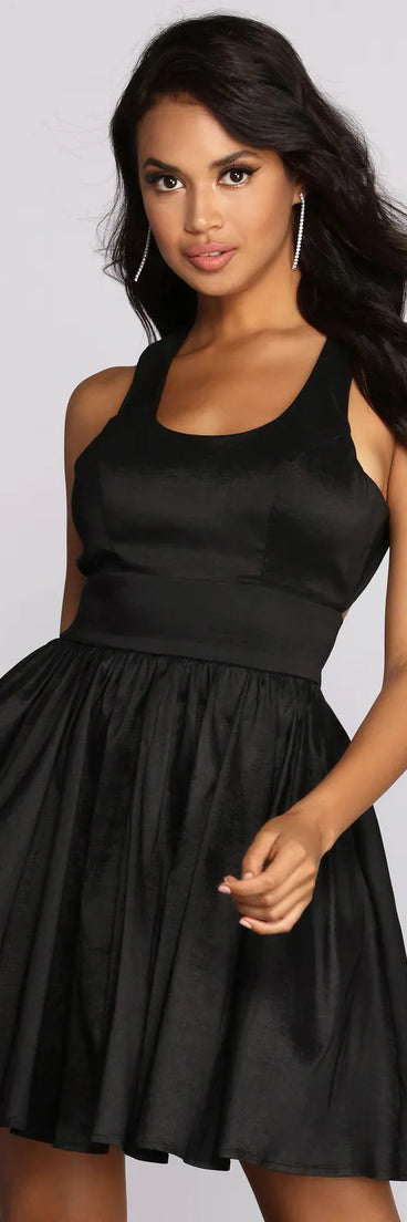 Abbi Taffeta Formal Dress