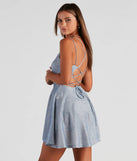 Rashida Lattice Back Glitter Dress