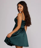 Emme Satin Party Dress
