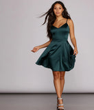 Emme Satin Party Dress
