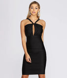 Katelyn Ruched Midi Dress