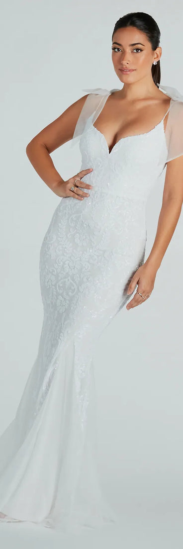 Adrienne Formal Satin Midi Dress