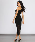 Amari Heat Stone One Shoulder Midi Dress