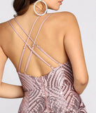 Sandra Sequin Midi Dress