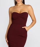 Lyla Formal Crepe Midi Dress