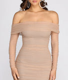 Malia Off Shoulder Ruched Dress