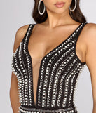 Seraphina Formal Pearl Mini Dress