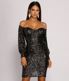 Lara Formal Sequin Mini Dress