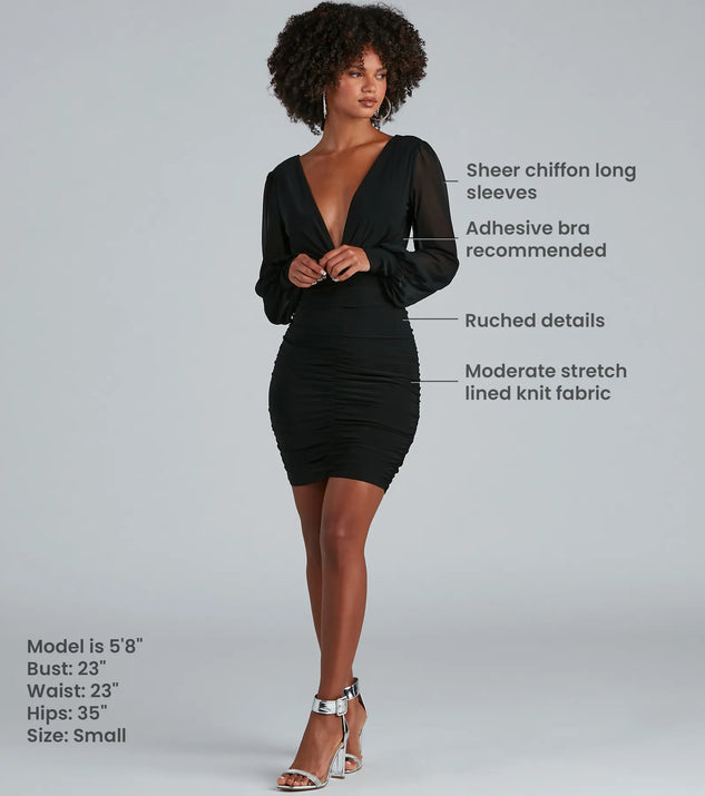 amaria formal ruched chiffon mini dress Amaria Formal Ruched Chiffon Mini Dress Oshnow