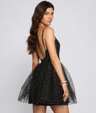 Mia Sequin Tulle Party Dress