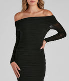 Giada Formal Ruched Midi Bodycon