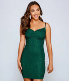 Kadence Formal Heatstone Cowl Neck Bodycon