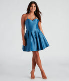 Dasha Formal Satin Party Dress