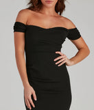 Quinn Formal Off The Shoulder Midi Dress