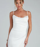 Callie Sleeveless Satin Midi Dress