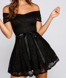 Blair Formal Off The Shoulder Lace Dress
