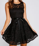 Violetta Formal Glitter And Lace Party Dress