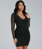 Jensen Heat Stone Bodycon Mini Dress