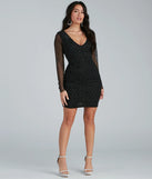 Jensen Heat Stone Bodycon Mini Dress