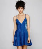 Adley Formal Glitter Party Dress