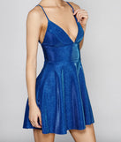 Adley Formal Glitter Party Dress