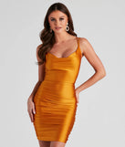 Dani Sleek Strappy Back Mini Dress