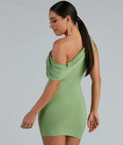 Georgia Formal One Shoulder Mini Dress