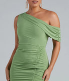 Georgia Formal One Shoulder Mini Dress