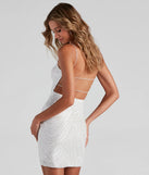 Yelina Formal Sequin Short Dress