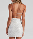 Yelina Formal Sequin Short Dress