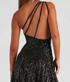 Jackie Sequin A-Line Party Dress