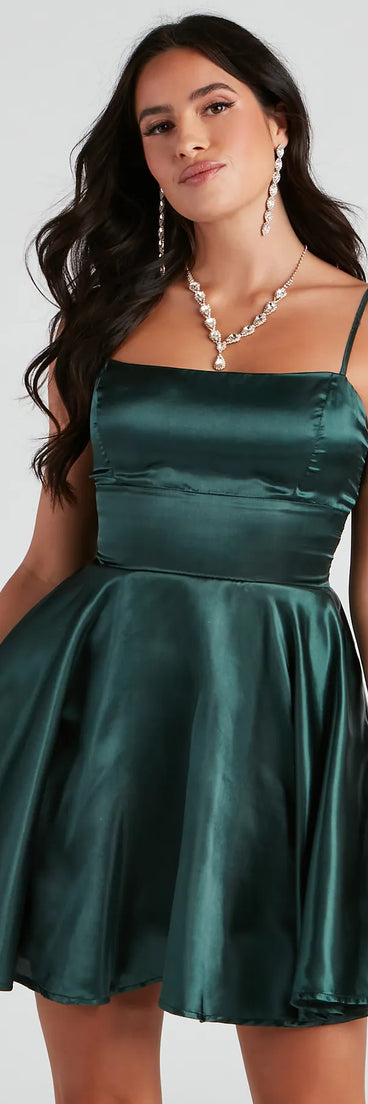 Danielle Lace A-Line Party Dress