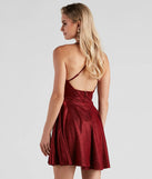 Kaylee Formal Woven Glitter Party Dress