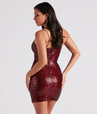 Alaiya Sequin Bodycon Mini Dress