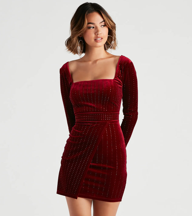 red velvet dress windsor Liza Ruched Bodycon Mini Whether you are dressing it for a wedding party red velvet dress windsor Mini