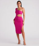 Lilly Formal Crepe Cutout Dress